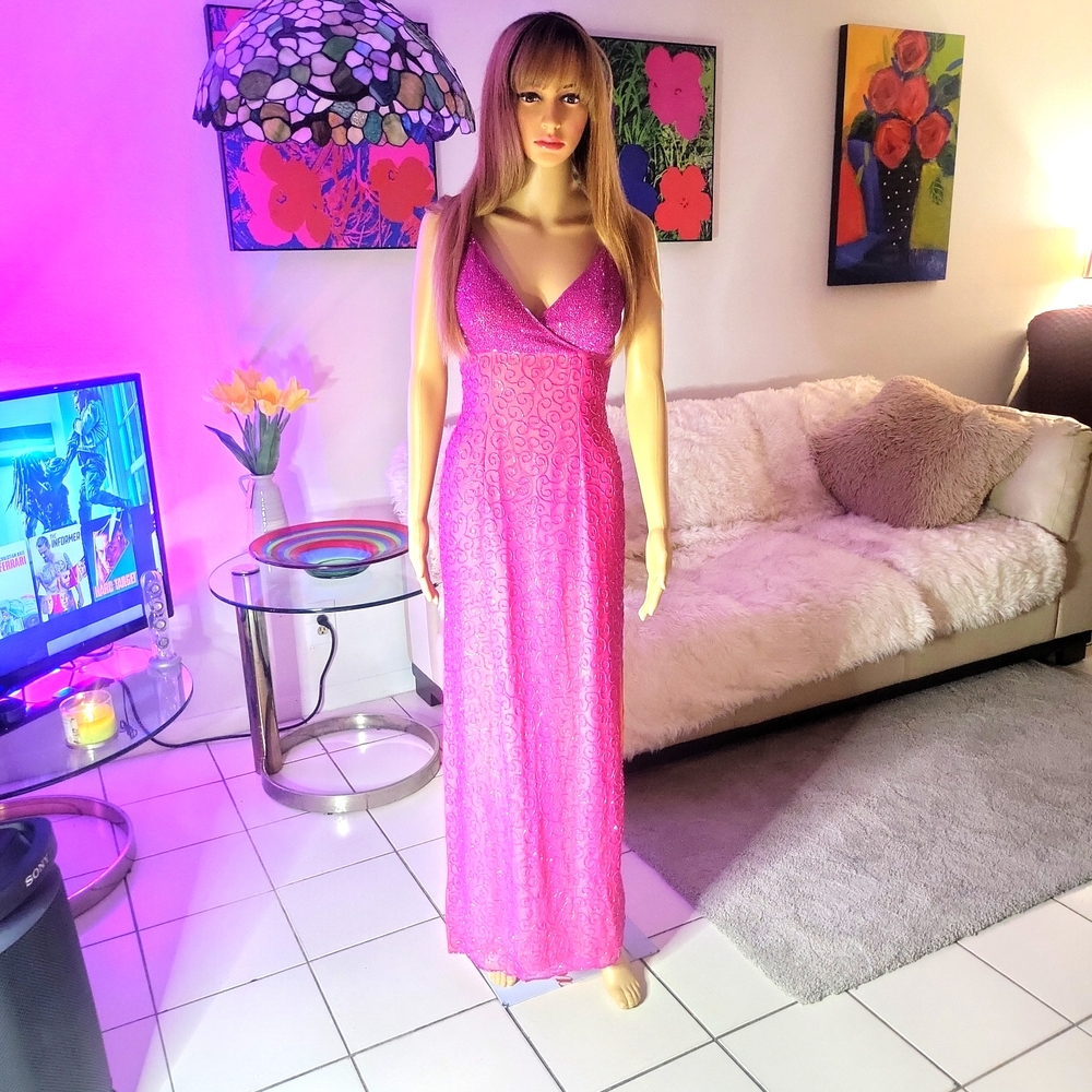 Beaded gown
